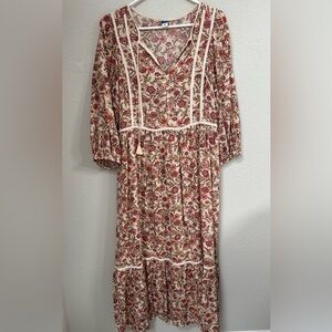 Floral Bohemian Dress - Old Navy